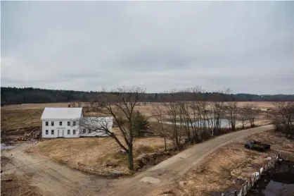  ?? Photograph: Tristan Spinski/The Guardian ?? Stoneridge Farm in Arundel, Maine, was poisoned by PFAS after the owners used sludge from water treatment facilities as fertilizer.