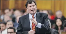  ?? THE CANADIAN PRESS/FILES ?? Government House Leader Dominic LeBlanc says he won’t send the proposed assisted dying bill back to committee.