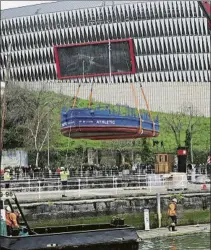  ?? FOTO: jUAN ECHEVERRÍA ?? Lista
La Gabarra, durante una fase de pruebas