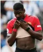  ??  ?? PAUL POGBA: Where was he?