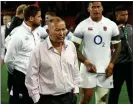  ??  ?? HEAT IS ON: England boss Jones