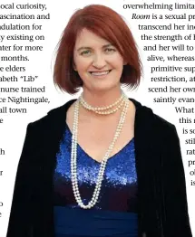  ??  ?? Emma Donoghue: writes with verve and skill.