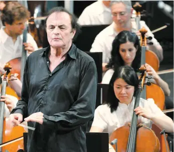  ?? PHOTO D’ARCHIVES ?? Charles Dutoit, lors d’un concert présenté au Festival de Lanaudière en juillet 2011.