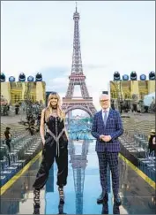  ?? Jessica Forde Amazon Studios ?? HEIDI KLUM and Tim Gunn are the hosts of a new fashion-based show on Amazon, “Making the Cut.”