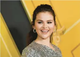  ?? ?? Her own mental health struggles have made Selena Gomez, seen June 27, an advocate for awareness.