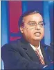  ??  ?? ■
RIL chairman Mukesh Ambani, 63, aims to complete the process by the end of next year.