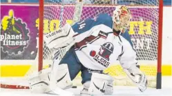  ??  ?? American-born netminder Andy Iles has been confirmed as Fife Flyers’ starting netminder.