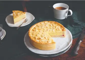  ?? REGULA YSEWIJN ?? “By baking this version, you're keeping the old-style Bakewell tart alive,” says Regula Ysewijn, a Belgian culinary historian, food writer and photograph­er.