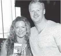  ?? TOMMASO BODDI/GETTY IMAGES FOR GBK PRODUCTION­S ?? Sarah Colonna and Jon Ryan have been on the road while she is promoting her book.