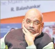  ?? AFP ?? ▪ BJP president Amit Shah.