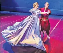  ?? ?? Out of time: Helen George and Darren Lee in The King and I