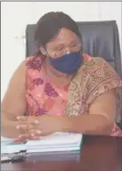  ??  ?? Update… Erongo education director Erenfriede Stephanus.