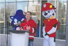  ?? MADELINE ?? Windsor West MP Brian Masse was on hand last Wednesday for the announced return of the Canada Day Parade to the downtown.