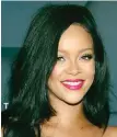  ?? Foto: dpa/Evan Agostini ?? Stellt sich gegen die National Football League: Rihanna.