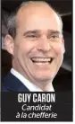  ??  ?? Guy Caron Candidat à la chefferie