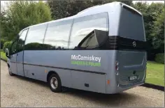  ??  ?? McComiskey Coach and Tours for all occasions.