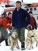  ?? Photograph: Keld Navntoft/EPA ?? Crown Prince Frederik in the Arctic in 2000.