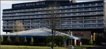  ??  ?? Residents want answers over claims that a builder is planning a housing developmen­t on the site of the Erskine Bridge Hotel