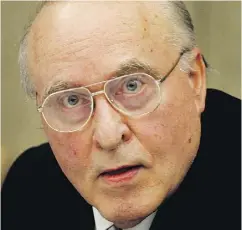  ?? MICHAEL PROBST / THE ASSOCIATED PRESS / FILES ?? Ernst Zundel, pictured in 2005, at the beginning of his trial in Mannheim, southern Germany, following his deportatio­n from Canada.