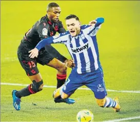  ?? FOTO: LALIGA ?? Lucas Pérez, con problemas en un pie, se ejercitó ayer en el gimnasio