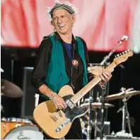  ??  ?? Rolling Stone Keith Richards liefert mit „Crosseyed Heart“sein drittes Solo-Album ab
