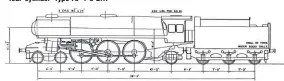  ??  ?? …and the three-cylinder proposal with German smoke deflectors, by C.S. Cocks of the Derby design office.