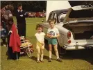  ??  ?? From left: Burke Jnr, complete with Volvo T-shirt and Amazon; Tony Burke; shows in period included the 1988 Benson & Hedges Concours at Syon Park and 1993 Autoglym Internatio­nal Concours at the NEC; Burke Snr would take two or three days off to prepare