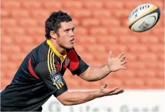  ?? PHOTO: NZPA ?? Former Chiefs, Highlander­s and New Zealand Maori player Callum Bruce will lineup for Te Anau in Southland’s division one club rugby competitio­n in 2016.