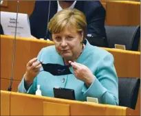  ??  ?? “We want a deal, but obviously not at any price. It has to be a fair agreement that serves the interests of both sides. This is worth every effort,” said German Chancellor Angela Merkel