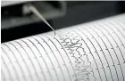  ??  ?? A late-night 5.4 magnitude earthquake near the Ka¯piti Coast was felt across central New Zealand.