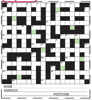crossword newspapers monday english