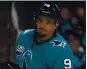  ??  ?? STAFF FILE PHOTOS The Sharks’ Logan Couture, left, expressed support for teammate Evander Kane’s comments on racism Friday.