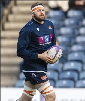  ??  ?? Nick Haining would like to see his career out at Edinburgh