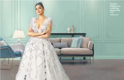  ??  ?? Deepika Padukone in a still from Royale Glitz TVC