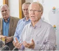  ?? Picture: JERAD WILLIAMS ?? GOLDOC Chairman Peter Beattie.