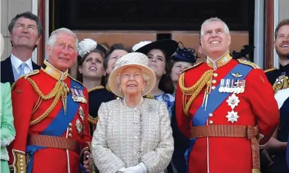  ?? Photograph: Daniel Leal-Olivas/AFP via Getty Images ?? ‘The Queen is perhaps the last consented-to link with the postwar consensus. Après her, the essential personnel are a complete shower.’