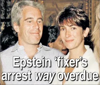 ??  ?? MAD MAX: Ghislaine Maxwell has been accused of being late pedophile Jeffrey Epstein’s madam and even of abusing underage girls herself. So why is she luxuriatin­g in Paris for all the world to see and not in custody?