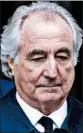  ?? LOUIS LANZANO/AP ?? Bernard Madoff pleaded guilty to fraud in 2009.