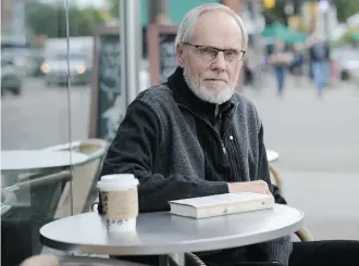  ?? John Lucas/postmedia News ?? “Every writer writes about the basis of his own experience to an extent, and dear God I wish this weren’t part of my experience,” explains Edmonton’s Rudy Wiebe, author of his 10th novel, Come Back.