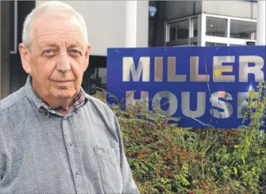  ??  ?? Miller House buildings manager Roger Fox has written to business secretary Vince Cable and Prime Minister David Cameron