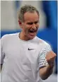  ??  ?? John McEnroe of a month, obviously it is a totally different situation entirely.”