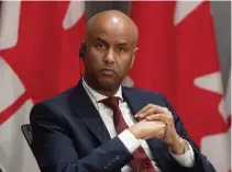 ?? ADRIAN WYLD
THE CANADIAN PRESS FILE PHOTO ?? In recent days, Social Developmen­t Minister Ahmed Hussen has suggested in meetings with housing advocates that he’s open to putting federal dollars behind the idea.