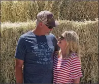  ?? AP/RICK BOWMER ?? Russell and Diane Jones, shown at their farm in Nephi, Utah, are among the applicants hoping to become licensed medical marijuana growers in the state.