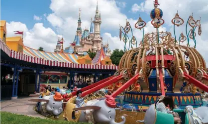  ?? Photograph: Rex/Shuttersto­ck ?? The reopening of theme parks in the US, France and China helped Disney’s parks and consumer products division return to profit for the first time since the Covid pandemic hit.