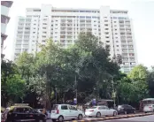  ?? PHOTO: KAMLESH PEDNEKAR ?? Sterling Apartments in Peddar Road in Mumbai, where Air India has apartments