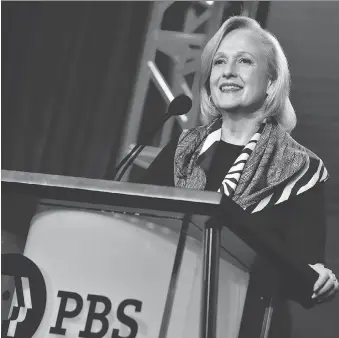  ?? PBS ?? PBS’s Paula Kerger says the time is right for the network to look into sexual harassment in the workplace.