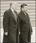  ?? BLOOMBERG ?? US President Donald Trump, with Chinese President Xi Jinping
