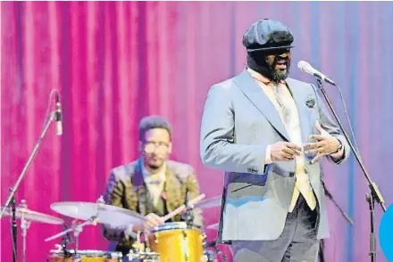  ?? GETTY ?? Gregory Porter és un dels artistes internacio­nals que es podran veure al festival de Sitges