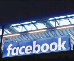  ?? — Reuters photo ?? Facebook says it is changing the computer algorithm behind its News Feed to limit the reach of people known to frequently blast out links to clickbait stories, sensationa­list websites and misinforma­tion.