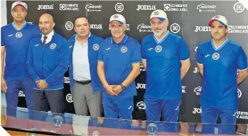  ?? ?? El nuevo proyecto de Cruz Azul esta vez parece con bases sólidas para trascender.